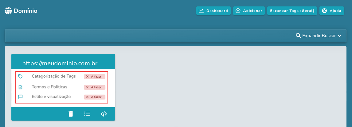 Passos para instalar o banner